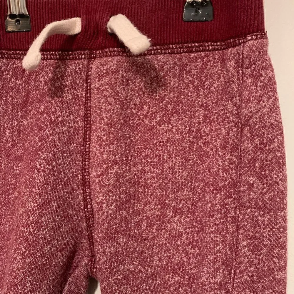 Girl's Children's Place Burgundy Sweatpants